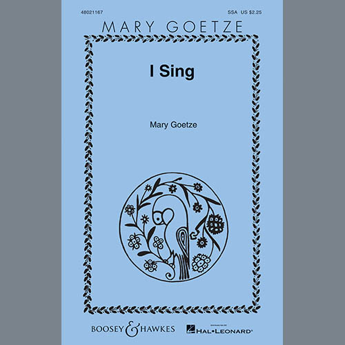 Produktbild zu: I Sing