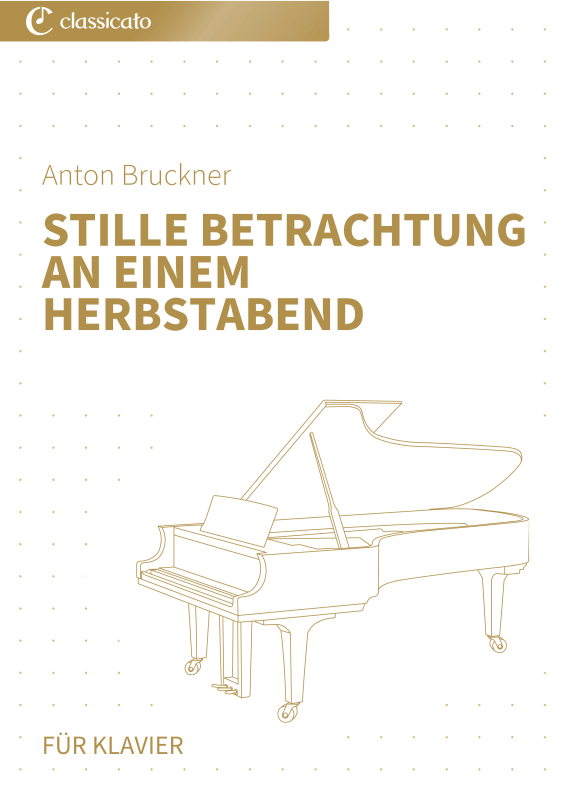 Product picture to: Stille Betrachtung an einem Herbstabend - Vereinfachte Fassung