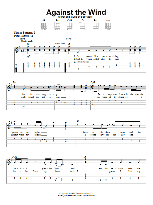 Product gallery: Page 1 of 1 Against The Wind, Bob Seger