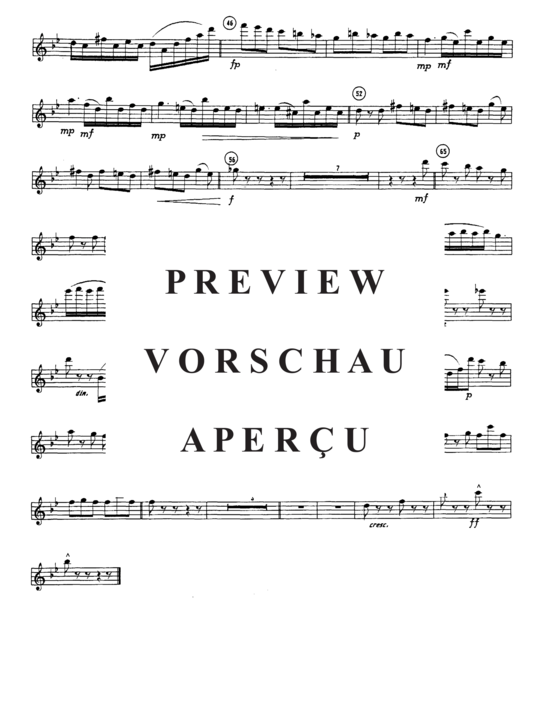 Product gallery: Page 19 of 22 Spinnerlied (Lieder ohne Worte) , ,  op. 67 No. 4 (Solo part in Bb + Concert Band)