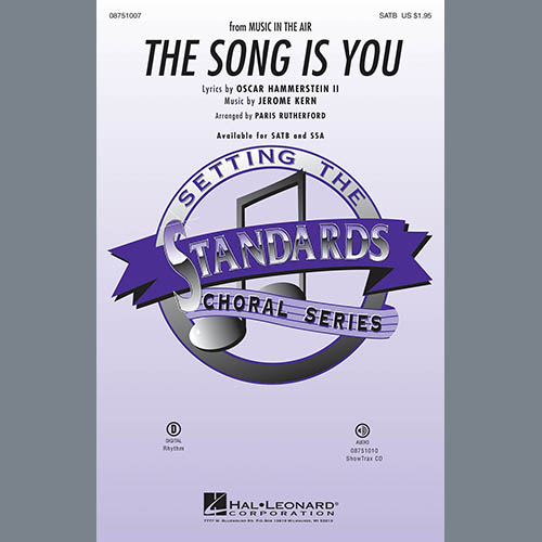 cover: The Song Is You, Paris Rutherford