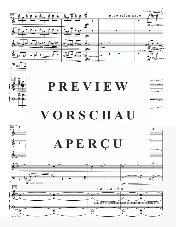 Produktgalerie: Seite 11 von 11 Sextet, , (Holzbläser Quintett und Klavier)