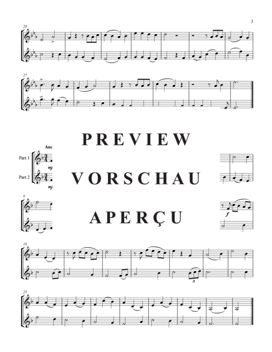 Produktgalerie: Seite 4 von 10 8 Hymnen Duette , , (2x Trompete/Horn/Bariton)