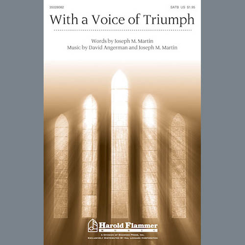 cover: With A Voice Of Triumph, Joseph M. Martin