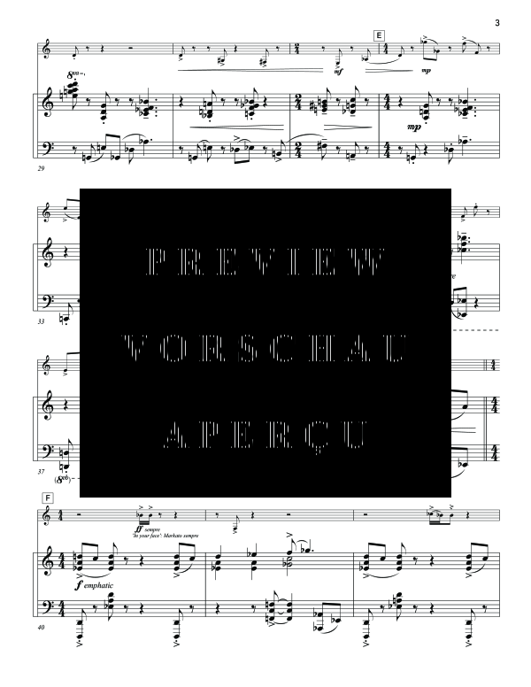 Product gallery: Page 7 of 11 Mark My Words, , (clarinet in Bb and piano)