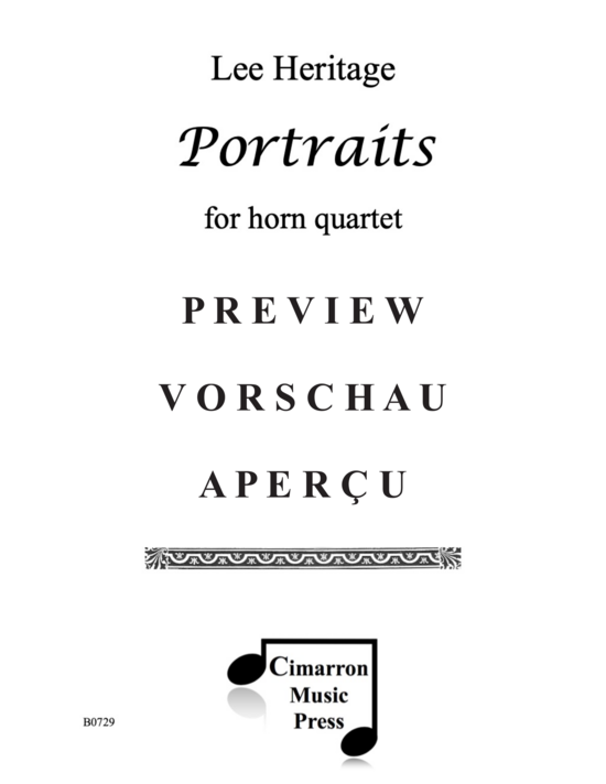 Produktgalerie: Seite 2 von 21 Portraits , , (Hornquartett)