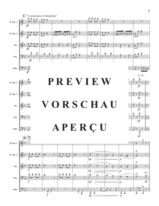 Produktgalerie: Seite 6 von 20 Silver Sleigh Bells , , (Blechbläserquintett)