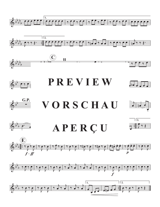 Produktgalerie: Seite 13 von 17 Recognition March , , (Blechbläser Quintett)