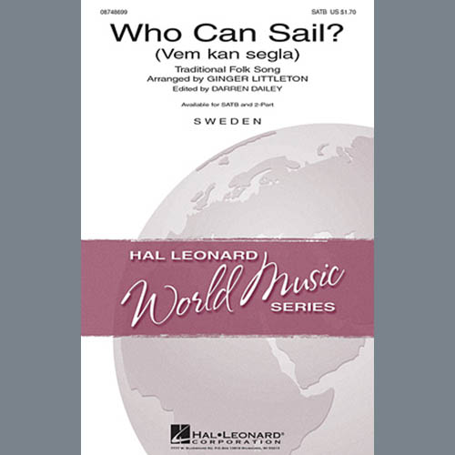 cover: Who Can Sail? (Vem Kan Segla), Ginger Littleton