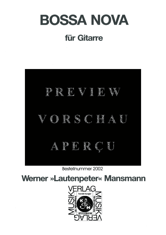 Produktgalerie: Seite 4 von 11 Bossa Nova, , Gitarre Solo