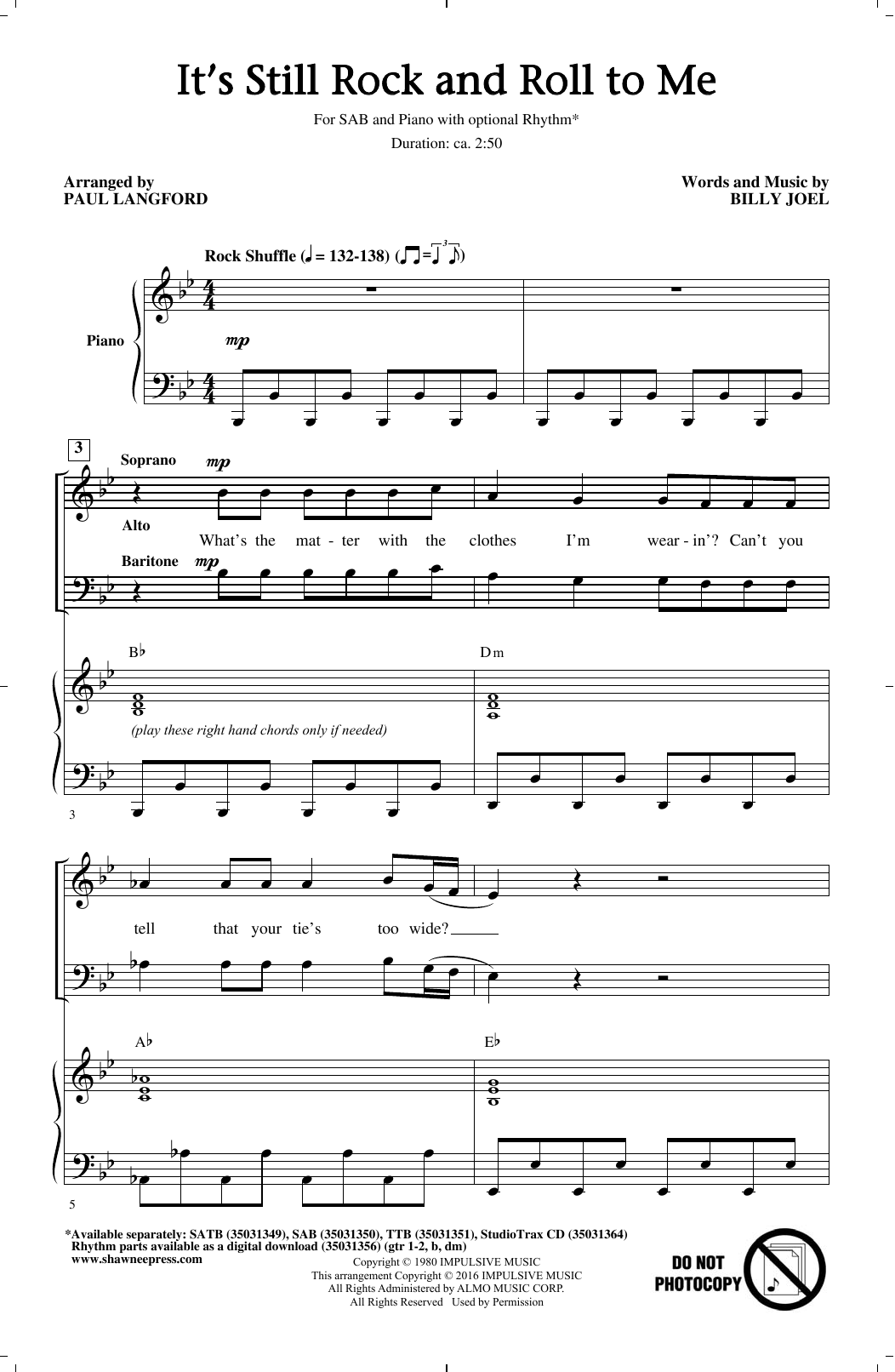 Produktbild zu: It's Still Rock And Roll To Me