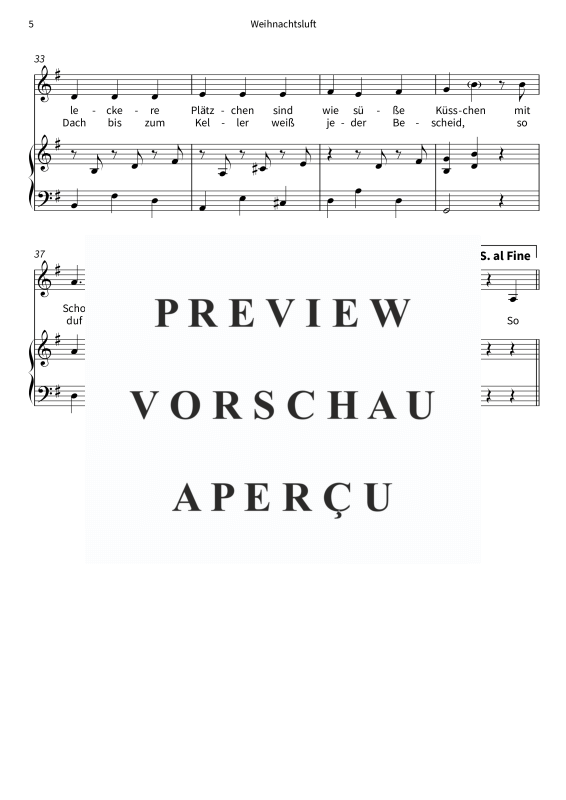 Produktgalerie: Seite 7 von 7 Weihnachtsluft, , Gesang und Klavier