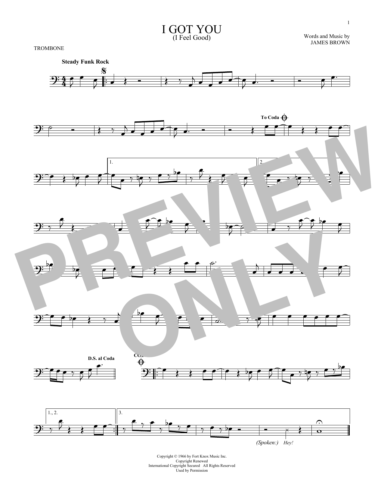 Product gallery: Page 1 of 1 I Got You (I Feel Good), James Brown