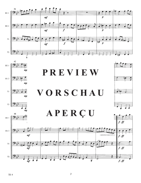 Product gallery: Page 5 of 13 Rondeau , , (Tuba Quartett EETT)