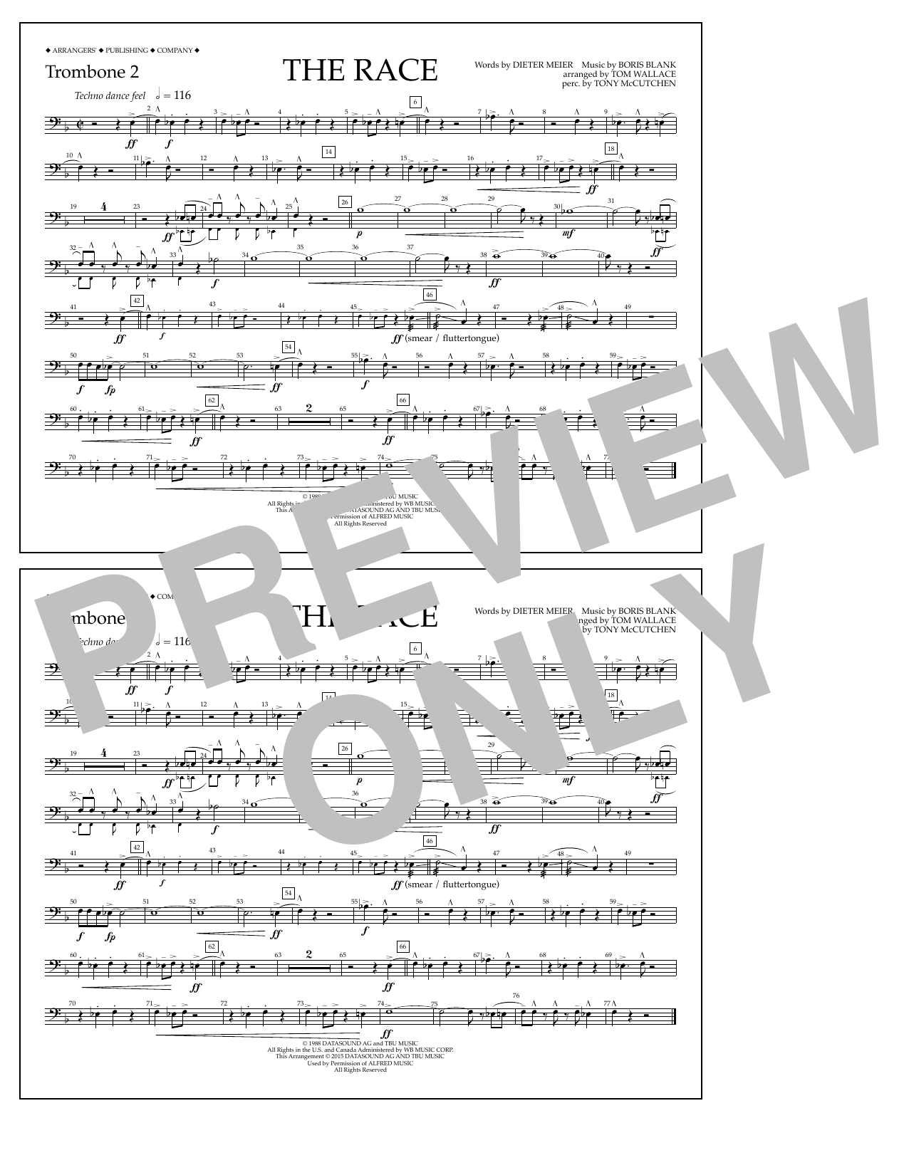Product picture to: The Race - Trombone 2