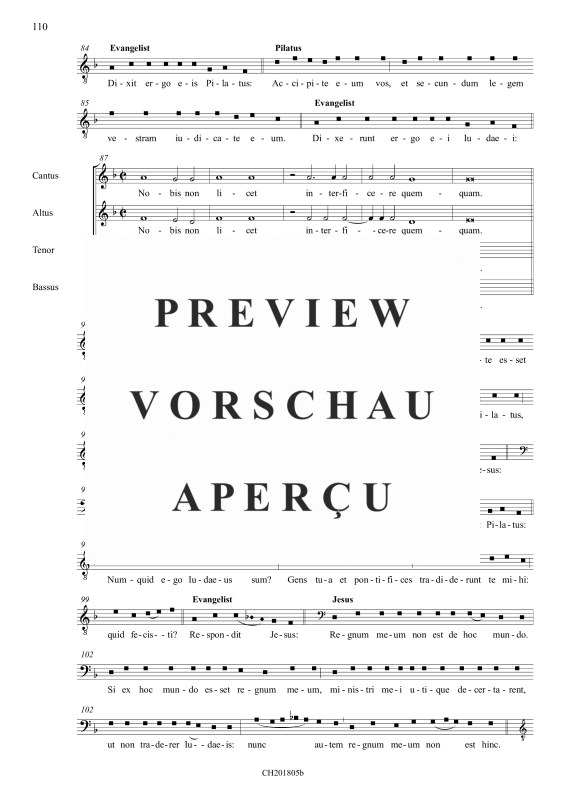 Product gallery: Page 7 of 11 Passio secundum Ioannem - Johannespassion, , (mixed choir)