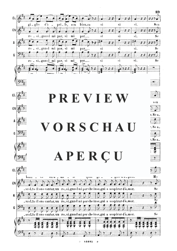 Produktgalerie: Seite 4 von 11 Son vergin vezzosa, , Gesang und Klavier