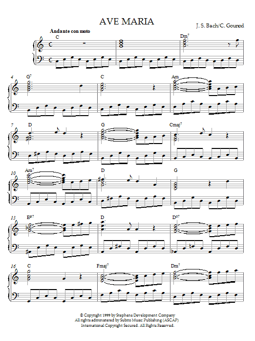 Product gallery: Page 1 of 1 Ave Maria, Charles Gounod