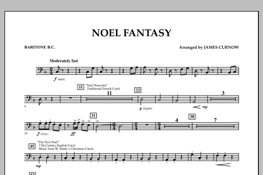 Produktbild zu:  Noel Fantasy - Baritone B.C. - 