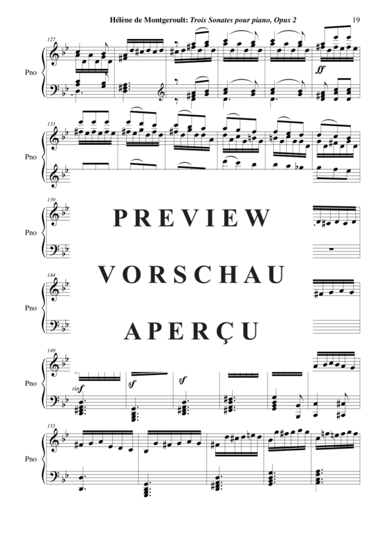 Product gallery: Page 20 of 21 3 Sonatas, opus 2 , Nicolas Horvath, Piano Solo