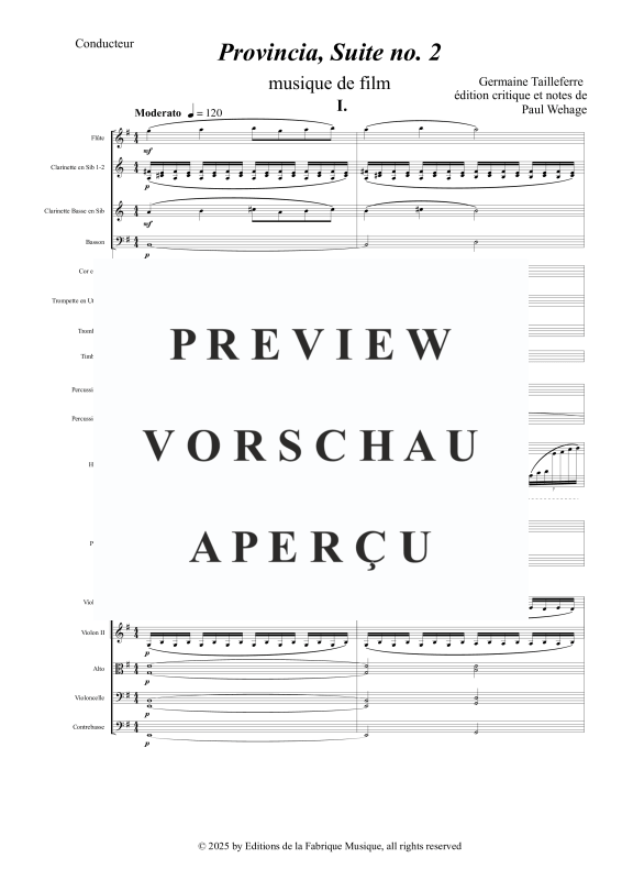 Produktgalerie: Seite 8 von 11 Provincia Suite no. 2, , Orchester