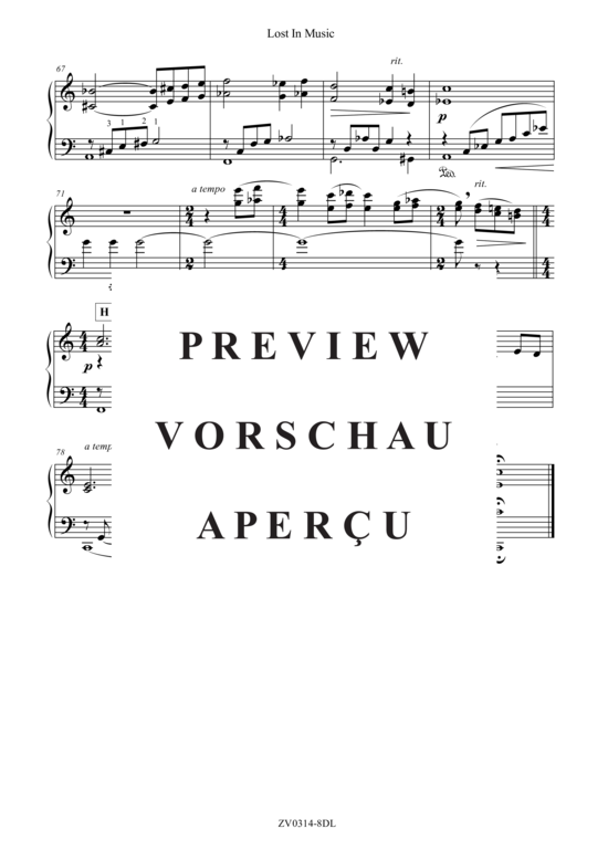 gallery: Lost In Music , Weihe, Gerhard, (Klavier Solo)