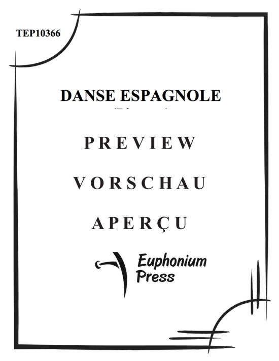 Product gallery: Page 2 of 15 Danse Espagnole , , (euphonium + piano)