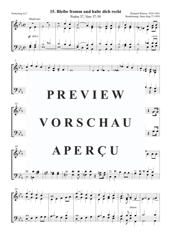 Product gallery: Page 2 of 5 Bleibe fromm und halte dich recht, , Trombone Choir