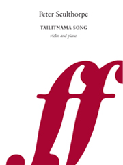 cover: Tailitnama Song, Peter Sculthorpe, Klavier, Violine
