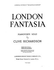 cover: London Fantasia, Clive Richardson