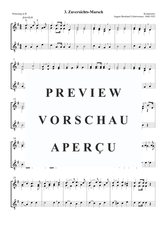 Product gallery: Page 4 of 5 Zuversichts-Marsch, , Trombone Choir