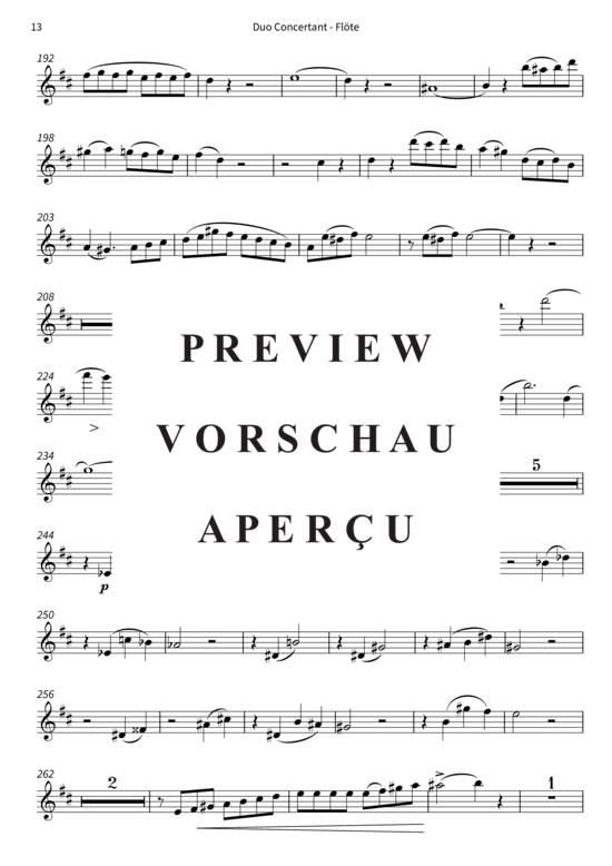 Product gallery: Page 64 of 66 Duo Concertant - op 103, pour Flute et Piano , , (flute + piano)