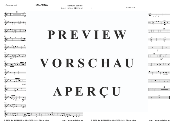 Produktgalerie: Seite 11 von 11 Canzona, , (Blechbläser Quintett)