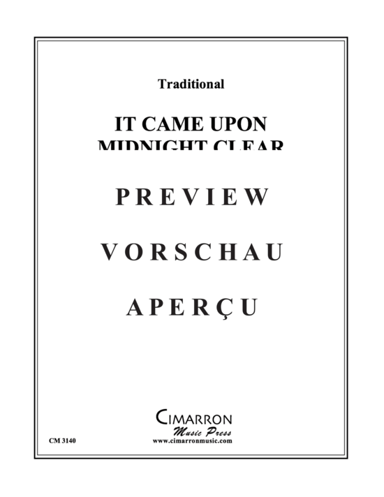 Product gallery: Page 2 of 14 It Came Upon a Midnight Clear , , (Trumpet ensemble 1-9 trumpets)