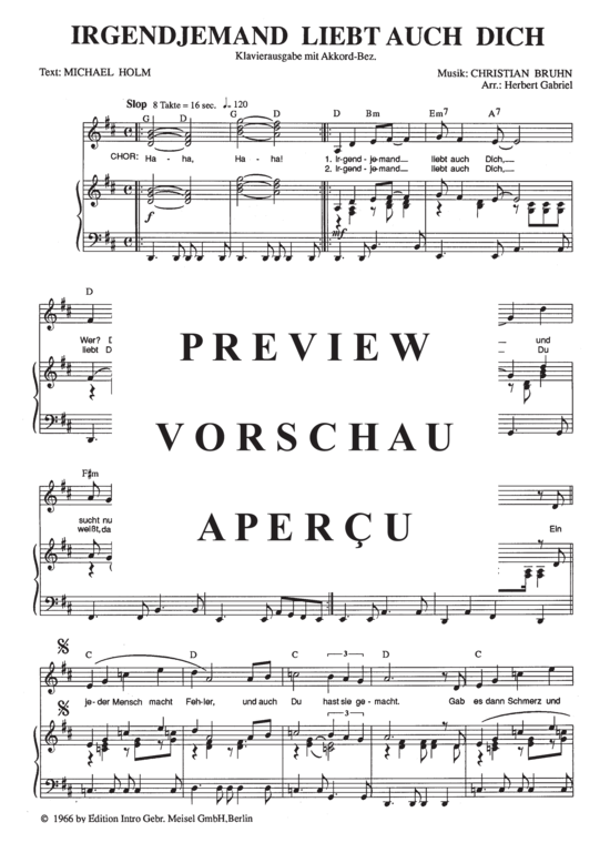 Produktgalerie: Seite 4 von 4 Irgend jemand liebt auch dich, Black, 	Roy, Klavier und Gesang