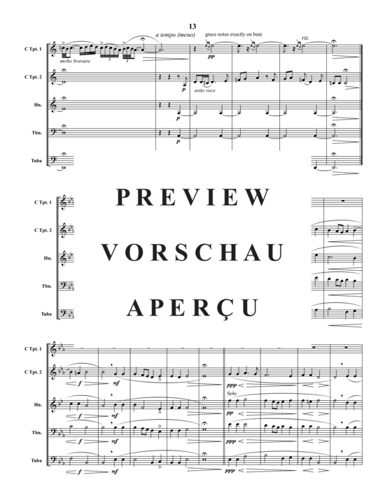 Produktgalerie: Seite 15 von 21 Carols for Brass, Set. 3 , , (Blechbläserquintett)