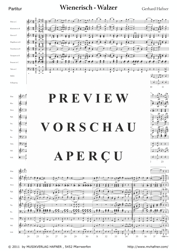 Product gallery: Page 5 of 11 Wienerisch - Walzer, , (large wind orchestra)