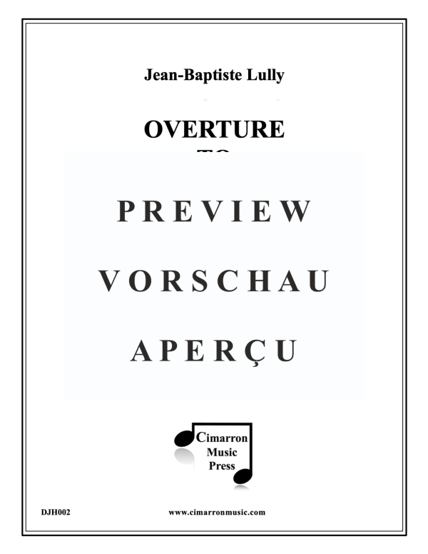 Produktgalerie: Seite 2 von 11 Ouvertüre zu Armide, , Blechbläser Quintett