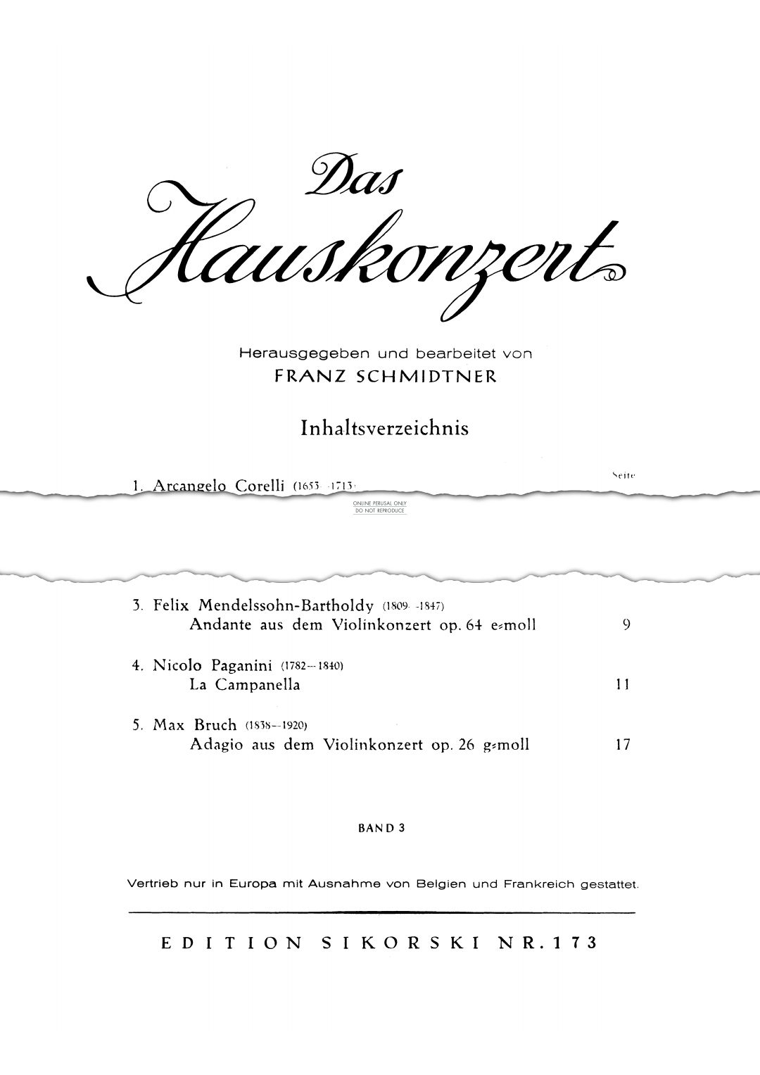 Produktbild zu: Das Hauskonzert [Concert at Home]