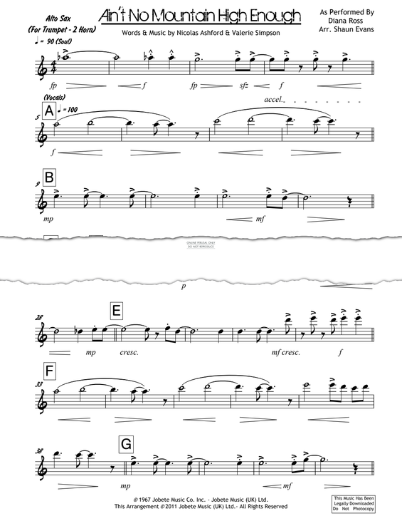 Product gallery: Page 1 of 1 Ain't No Mountain High Enough, Diana Ross & The Supremes