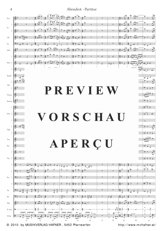 Product gallery: Page 9 of 11 Abendrot, , (large wind orchestra)