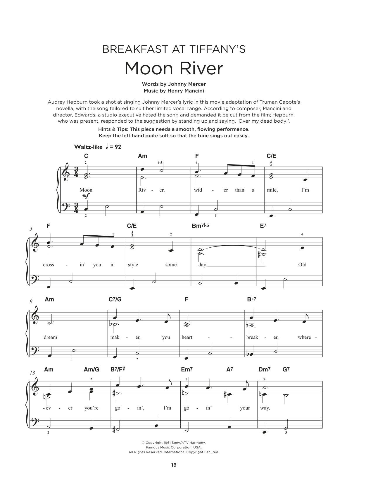 Product picture to: Moon River