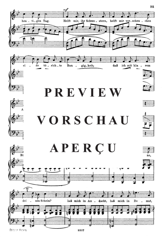 Product gallery: Page 3 of 4 Helft mir, ihr Schwestern, Op.42 No.5, , High Voice and Piano