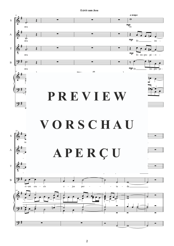 Produktgalerie: Seite 3 von 10 Exivit cum Jesu - St. Francis of Assisi, , Gemischter Chor und Orgel