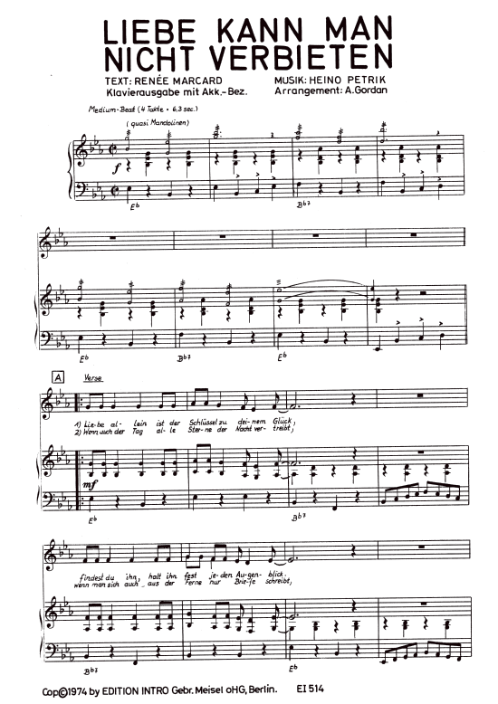 Produktbild zu: Liebe kann man nicht verbietenBernhard Brink