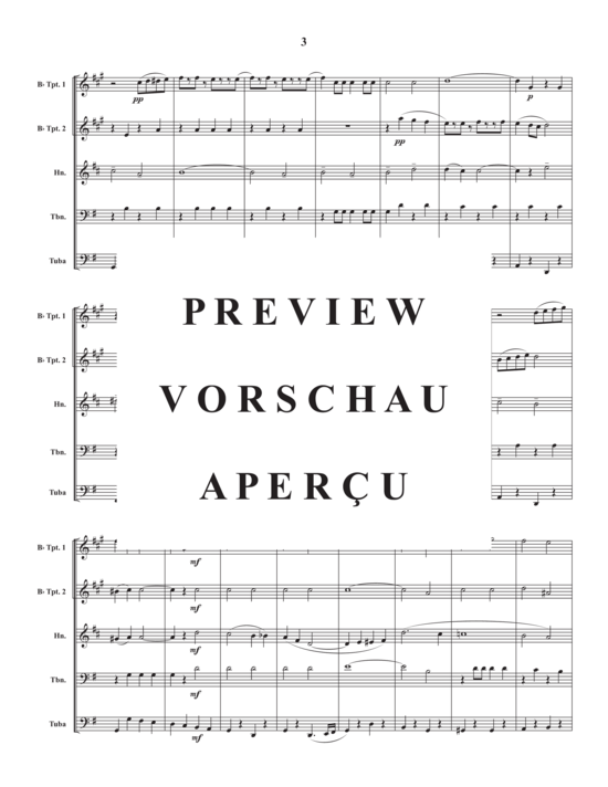 Produktgalerie: Seite 5 von 18 The Mad Major , , (Blechbläserquintett)