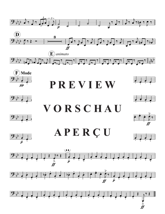 Product gallery: Page 17 of 17 Marsch Past the Kitchen Utensils , , (2x Baritone, 2x Tuba)