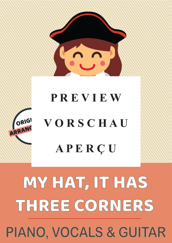 Produktgalerie: Seite 2 von 4 My Hat, It Has Three Corners, , (Gesang + Klavier, Gitarre)