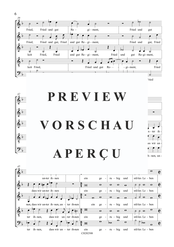 Produktgalerie: Seite 7 von 9 Verleih uns Frieden (Geistliche Chormusik - Klassiker der Chormusik), , Gemischter Chor 5-stimmig SSATB