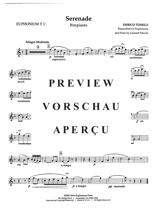 gallery: Serenade , , (Euphonium + Klavier)
